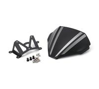 Déflecteur De Pare-Brise pour MT-09 SP FZ-09 MT09 FZ09 2021 2022 Accessoires De Moto Pare-Brise Avant Débit d'air Vent Moto Pare Brise(Black Grey)