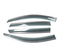 Déflecteur de Pluie et de Vent pour vitres de voit Bandes décoratives de Pare-Brise de Convient pour BYD Song Pro 2023 2024, Bandes Lumineuses et Bandes imperméables Sourcils de Pluie de Voiture