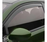 Déflecteur de pluie pour Dacia Duster 2010-2012 Acrylique foncé 2pcs