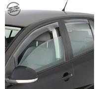 Déflecteur de pluie pour VW Golf mk4 1997-2006 acrylique foncé 4pcs