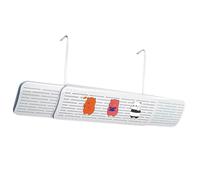 Déflecteur de sortie d'air pour climatisation - Léger et flexible - Dispositif de support d'angle de 180 ° - Pièce de rechange sans perçage - Pour ventilateur, chauffage, montage sur lit