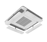 Déflecteur de vent climatisation déflecteur de vent couvercle de climatiseur universel pour évents, parois latérales et registres de plafond