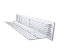 Déflecteur de Vent Climatiseur Déflecteur de Vent Déflecteur Anti Soufflage Direct Réglable Déflecteur de Vent Échelle Guide d'Air Couverture pour Accessoires de Maison, Longueur