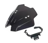 déflecteur de Vent Convient pour CFMOTO 450NK Pare-Brise Adapté pour Pare-Brise De Moto CF-Moto 450 NK 2023 2024.(Screen with Bracket)