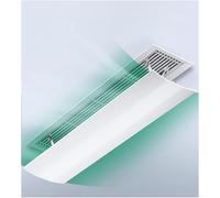 Déflecteur de vent de climatisation centrale, déflecteur de vent de sortie d'air, déflecteur de vent réglable contre le soufflage direct(Size:30X90CM)