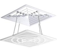 Déflecteur de vent de climatisation centrale monté au plafond, déflecteur de vent de sortie de climatisation accroché au bureau. (Size : 60CM)