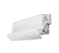 Déflecteur de vent de climatisation, déflecteur de sortie d'air réglable anti-air froid à soufflage direct adapté aux climatiseurs muraux tels que le bureau à domicile