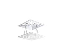 Déflecteur de vent de climatiseur central, anti-soufflage direct, déflecteur de couverture de guide de vent, adapté à la sortie d'air carrée de l'unité de plafond, blanc