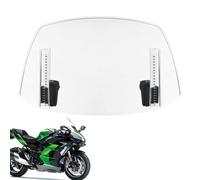 Déflecteur de vent de moto, déflecteur d'air à clip réglable, pour la plupart des motos
