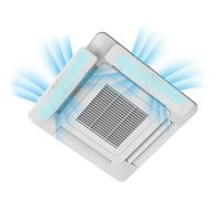 Déflecteur de vent de sortie d'air de climatisation centrale, déflecteur de pare-brise universel de climatisation, 40-70 cm rétractable
