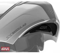 Déflecteur de vent GiVi sur la mentonnière pour casque pliable HPS HX.08 / HX09