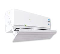 Déflecteur de vent pour climatiseur à une aile, Déflecteur de vent pour climatiseur sur crochet Déflecteur de vent multi-angle librement réglable Déflecteur de sortie d'air du climatiseur,84CM