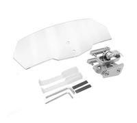 Déflecteur De Vent pour Pare-Brise De Moto pour Benelli TRK 502 502X 251 BN600 GT TNT600 GT Extension De Pare-Brise Spoiler Déflecteur De Vent Pare-Brise(Clair)