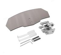 Déflecteur De Vent pour Pare-Brise De Moto pour Benelli TRK 502 502X 251 BN600 GT TNT600 GT Extension De Pare-Brise Spoiler Pare-Brise Déflecteurs(Fumée)