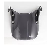 Déflecteur de Vent Universel Compact for Moto, Phare de 4 à 7 Pouces, Compatible avec Yamaha, Harley et Honda,Moto Pare-Brise