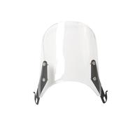 Déflecteur de Vent Universel Compact for Moto, Phare de 4 à 7 Pouces, Compatible avec Yamaha, Harley et Honda,Moto Pare-Brise