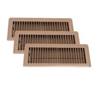 Déflecteur de Ventilation 4 po x 12 po, Lot de 3 couvercles de Ventilation de Plancher en Acier Robuste, couvercles de Ventilation avec Flux d'air réglable, Grille de Ventilation m