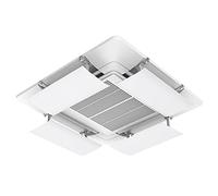 Déflecteur de ventilation central de climatisation, bouclier de déflecteur de climatisation réglable, empêche le soufflage direct, facile à installer, pas besoin de perforer.
