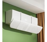 Déflecteur de Ventilation de l'air rétractable, déflecteurs universels de Ventilation évolutive, déflecteur de Ventilation du climatiseur, Guide du Vent du Pare-Brise Anti-soufflage