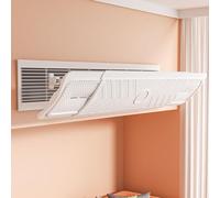 Déflecteur de ventilation pour grille et registre de climatisation centrale, angle et longueur réglables, rétractable de 60 à 92cm, déflecteur de ventilation pour plafond, accessoires pour climatiseur