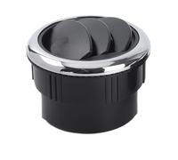 Déflecteur De Ventilation Universel De 80 Mm Pour Tableau Bord De Voiture Avec Bouton Rotatif Pour Camping-car Ou Caravane Grilles D'aération Centrale(80MM 70MM)