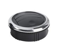 Déflecteur De Ventilation Universel De 80 Mm Pour Tableau Bord De Voiture Avec Bouton Rotatif Pour Camping-car Ou Caravane Grilles D'aération Centrale(80MM)
