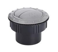 Déflecteur de ventilation universel for tableau de bord de voiture, rotation de 65 mm, for bus, camping-car, VTT, climatisation(GRAY)