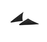 Déflecteur De Vitre Latérale Triangulaire en ABS Et Fibre De Carbone pour Toyota pour Supra GR A90 MK5 2019 2020 2021 2022 2023 2024 2025(Glossy Black)
