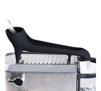 Déflecteur d'eau pour machine à café - Guide de réservoir d'eau en silicone de 23 cm | Entonnoir de machine à, protection contre les débordements pour cafetière à dessus plat, remplissage de