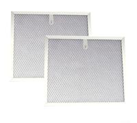 Déflecteur d'échappement de hotte avec filtre à graisse en métal 315 x 276 x 9 mm en acier inoxydable pour ACC187 Modèles compatibles WRJ603UW WRJ600 Series RFD602