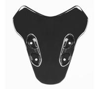 Déflecteur d'écran de pare-brise à double bulle de carénage avant de pare-brise de moto compatible avec Y.amaha MT07 MT 07 MT-07 2021 2022 2023 2024 Déflecteur de vent Pare-brise coupe-vent (Noir)
