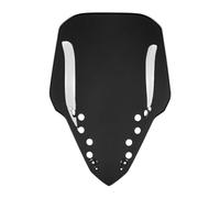 Déflecteur d'écran de pare-brise à double bulle de carénage avant de pare-brise de moto pour Ya-maha X-MAX 300 Xmax 300 X-MAX 300 XMAX 300 2023 2024 Déflecteur de vent coupe-vent (Fumée Noire)