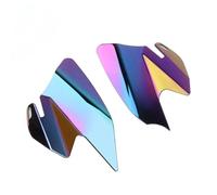 Déflecteur Déflecteurs de Chaleur chromés en ABS pour Moto Convient pour Harley Electra Glides, Road Glides, Road Kings, Street Glides 2008(A)