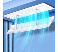 Déflecteur D'évent de Climatisation Centrale Pour La Maison/le Bureau,couvercle Dérivation D'air Anti-soufflage Direct Pare-brise Climatiseur Réglable Chicanes Anti-vent,déflecteur De Ventilation Ac