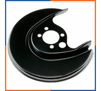 Déflecteur, disque de frein arrière gauche pour VW | 6N0615611, HTO-WW-025