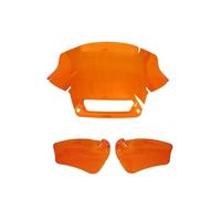 Déflecteur Latéral Moto Pare-Brise 6,5"/8,5" avec Déflecteur d'air pour Moto pour Har&Ley Softail Low Rider St/FXLRST Et El Diablo FXRST 2022-2024