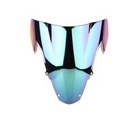 Déflecteur Moto Pare-brise Moto À Double Bulle Pour GSXR1000 Pour GSXR Pour GSX-R 1000 K3 2003-2004 Déflecteur Protection Pare Brise(Iridium)