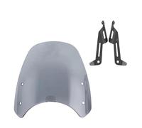 Déflecteur Moto pour Triumph pour Bonneville pour Scrambler pour 1200 pour XC pour XE pour BE 2019-2023 Bouclier De Déflecteur De Vent De Pare-Brise De Moto Protection Saut Vent(1)