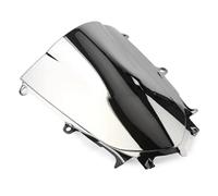 Déflecteur Moto Pour YZF-R6 R7 2017 2018-2021 2022 2023 2024 Pour YZFR7 Pour YZF-R7 R6 Pare-brise À Double Bulle Déflecteurs Vent Pare Brise(Silver)