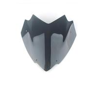 Déflecteur Moto Visière Noire De Pare-Brise De Moto Visière pour Xmax 300 pour Xmax 250 pour Xmax 400 pour Xmax 125 Double Bulle Pare-Brise Moto