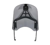 Déflecteur Pare-Brise Avant Moto Support Navigation GPS pour Ducati pour Scrambler 400/800 15-20 Moto Pare Brise(Style 2 Type 3 Grey)