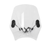 Déflecteur Pare-Brise Compatible Avec Suzuki Pour Vl250 LC Pour Intruder 2000-2001 Pare-brise De Moto Rond Pour Vélos De Rue Becquet De Pare-brise De Moto Universel