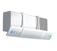 Déflecteur pour climatiseur universel réglable (56-90 cm), pare-vent pour climatisation, anti-buée avec réglage à 180°, installation facile sans perçage, pour hiver et été, maison, bureau