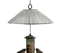 Déflecteur pour mangeoire à oiseaux | Grande protection étanche, mangeoire à oiseaux, dôme pour écureuil - pour nichoir à oiseaux, fenêtre, balcon, extérieur, jardin, cour, terrasse, hiver été