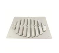 Déflecteur universel pour climatiseur - Pare-brise anti-direct - Pour extérieur - Mini Split AC - Volet en acier inoxydable