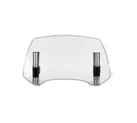 Déflecteur Vent Déflecteur De Spoiler Réglable Extension Pare-brise Moto Pour MT07 MT09 MT10 R1 R3 FZ6 XMAX(S Clear B)