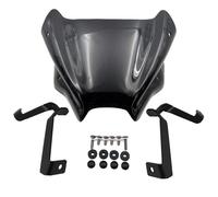 Déflecteur Vent Déflecteur De Vent pour Pare-Brise Moto pour Suzuki GSX-8S GSX8S 2023 2024, Extension Protection D'écran Pare Brise Airflow Moto(Titane)