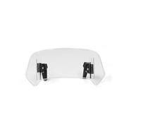 Déflecteur Vent Extension De Becquet Pare-brise Moto Pour Triumph Pour Tiger 800xc Pour Bonneville T100(B Transparent)