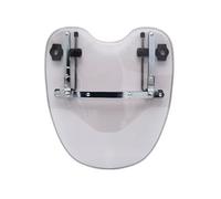 Déflecteur Vent Moto Pare Brise Moto Universel pour Davidson pour Sportster pour Dyna pour XL 883 1200 Moto Pare Brise(Smoke)