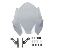 Déflecteur Vent Moto Sports Pare-brise Déflecteur Pour Triumph Pour Speed Triple R S RS 2016-2020(Smoke 1)